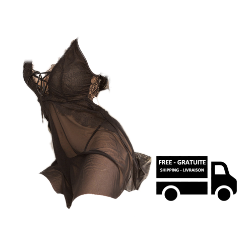 Stimula Lifestyle Lingerie - Sexy Boudoir Nightgown pour femmes P/M