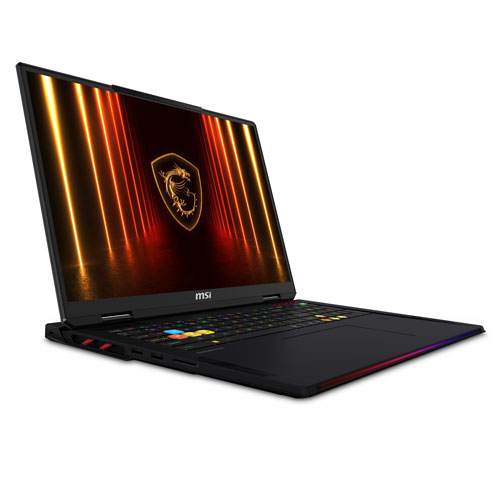 MSI Raider 18 HX 18" Gaming Laptop - Core Black (Intel Core Ultra9-285HX/64GB RAM/4TB (2x2TB) SSD/RTX 5080)