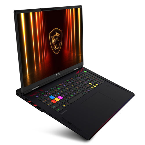 MSI Raider 18 HX 18" Gaming Laptop - Core Black (Intel Core Ultra9-285HX/64GB RAM/4TB (2x2TB) SSD/RTX 5080)