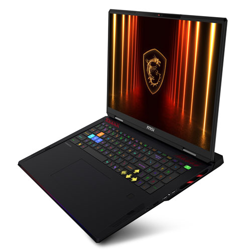 MSI Raider 18 HX 18" Gaming Laptop - Core Black (Intel Core Ultra9-285HX/64GB RAM/4TB (2x2TB) SSD/RTX 5080)