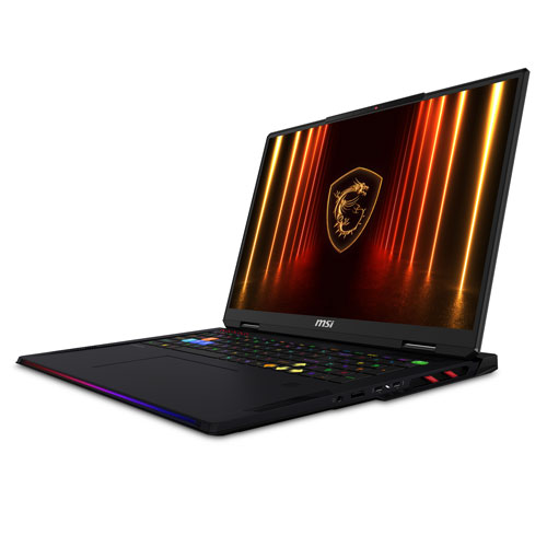 MSI Raider 18 HX 18" Gaming Laptop - Core Black (Intel Core Ultra9-285HX/64GB RAM/4TB (2x2TB) SSD/RTX 5080)