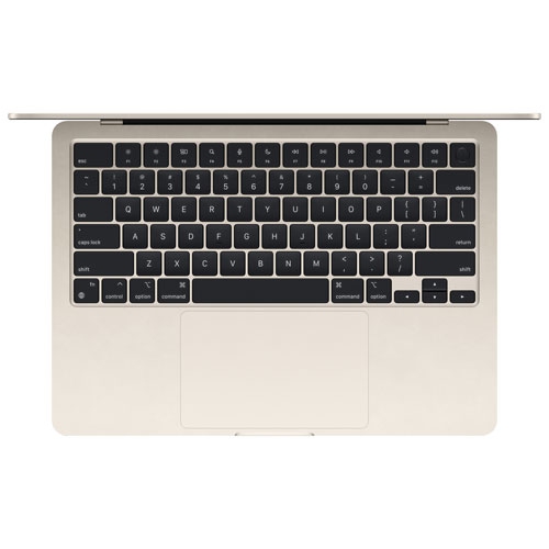 Open Box - Apple MacBook Air 13" w/ Touch ID - Starlight (Apple M3 Chip / 512GB SSD / 16GB RAM) - English
