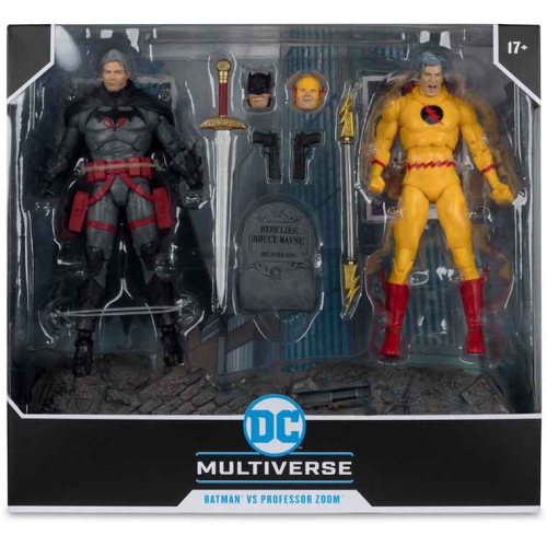 DC Multiverse Flashpoint 7 Inch Action Figure 2-Pack - Batman vs Professor Zoom