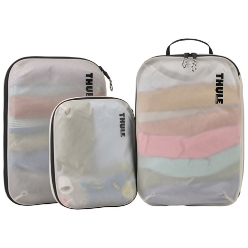 Thule 2-Piece Compression Packing Cube Set - White