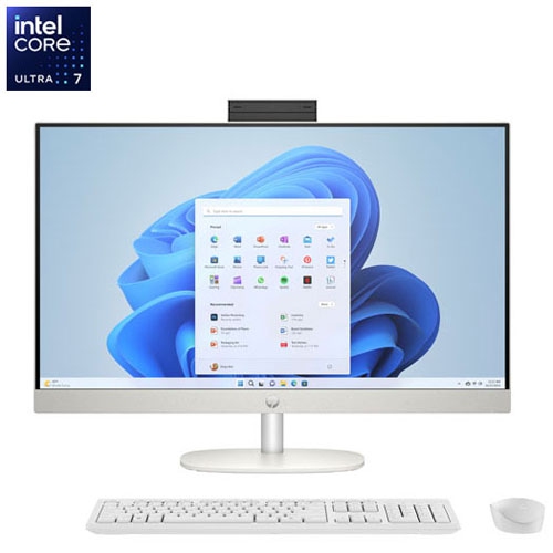 Remis à neuf - Ordinateur tout-en-un de 27&nbsp;po de HP (Core Ultra 7 155U d'Intel/HDD d'1&nbsp;To/RAM 16&nbsp;Go/Windows 11)