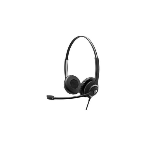 EPOS IMPACT SC 262 Headset - Stereo - Easy Disconnect - Wired - On-ear - Binaural - Noise Cancelling, Electret, Condenser Microphone - Black Headset