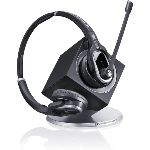 EPOS IMPACT DW Pro 2 ML - US Headset - Stereo - Wired/Wireless - DECT - 590.6 ft - 150 Hz - 6.80 kHz - On-ear, Over-the-head - Black, Silver Headset