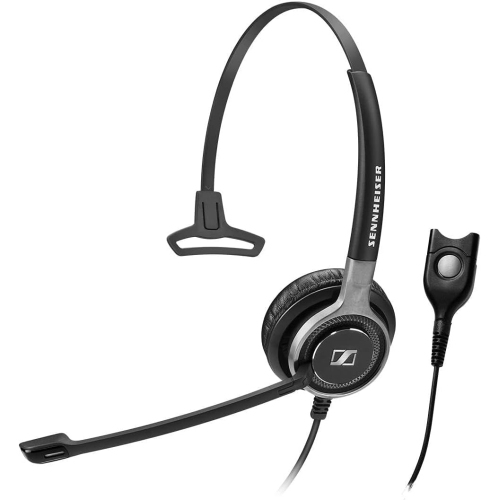 EPOS IMPACT SC 630 Headset - Mono - Easy Disconnect - Wired - On-ear - Monaural - Ear-cup - Noise Cancelling, Condenser Microphone - Black