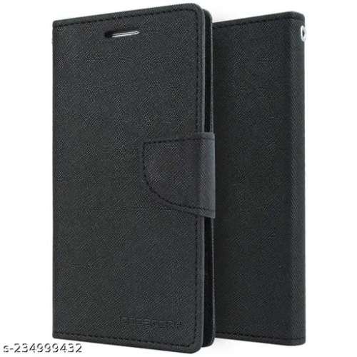 Samsung Galaxy E7 Flip Wallet-Black