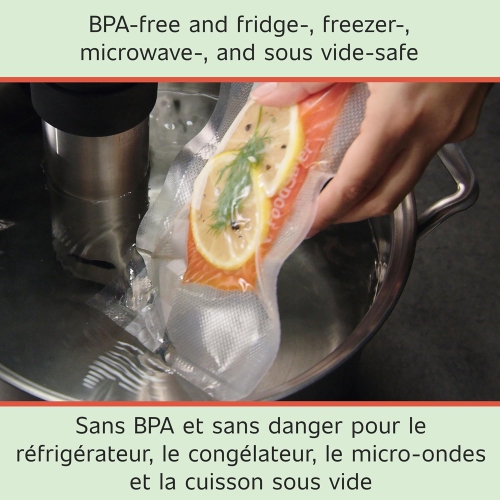 FoodSaver - 2 Pack Vacuum Sealer Rolls, 11in x 16ft, BPA Free