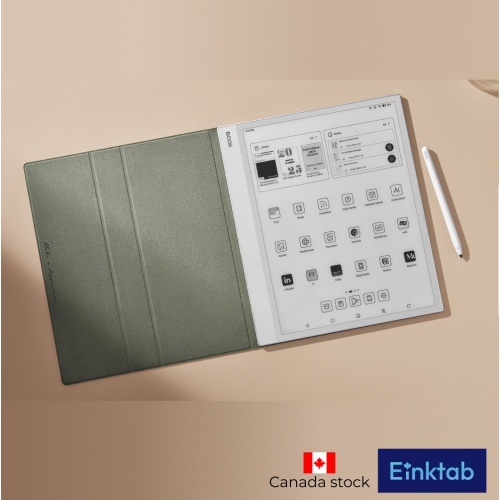 BOOX Note Max 13.3-inch Monochrome E-ink Tablet + Original Cover Case + Pen Tips