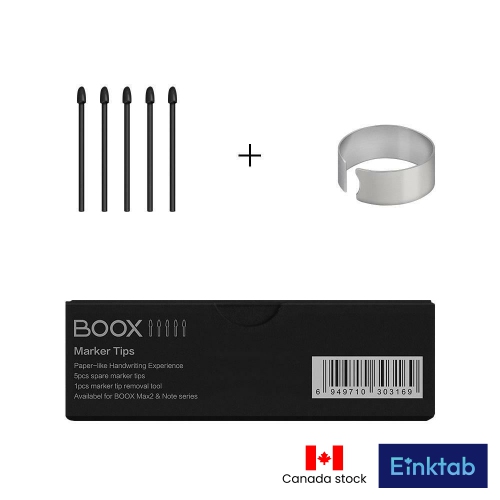 BOOX Note Max 13.3-inch Monochrome E-ink Tablet + Original Cover Case + Pen Tips