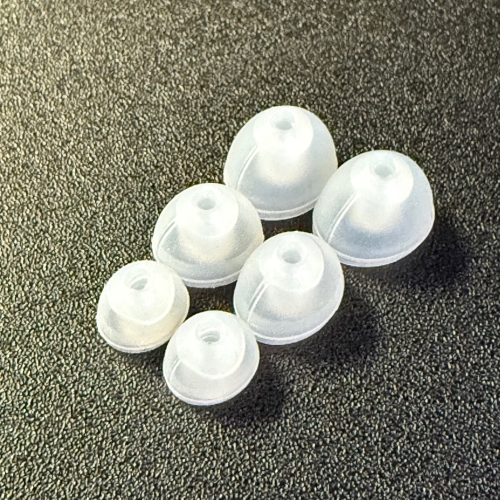 Oval Fit Replacement S,M,L Clear Ear Tips Gels for Klipsch In-Ear Headphones