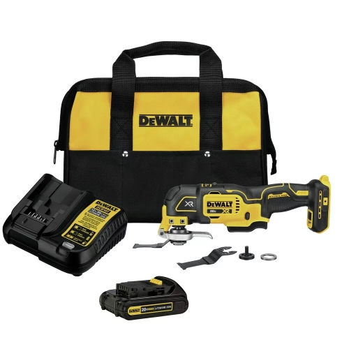 Trousse d'outils polyvalents oscillants au lithium-ion DeWALT DCS356C1 20&nbsp;V MAX XR Nouveau