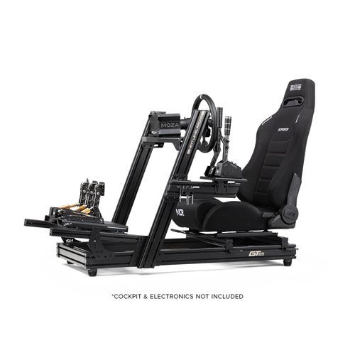 Next Level Racing ERS3 Elite Fabric/Mesh Reclining Racing Seat - Black