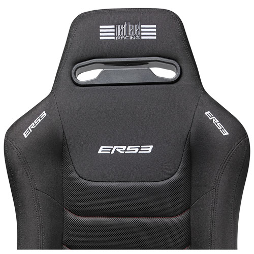 Next Level Racing ERS3 Elite Fabric/Mesh Reclining Racing Seat - Black