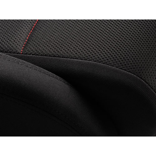Next Level Racing ERS3 Elite Fabric/Mesh Reclining Racing Seat - Black