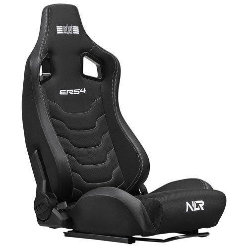 Next Level Racing ERS4 Elite Fabric/Mesh Reclining Racing Seat - Black