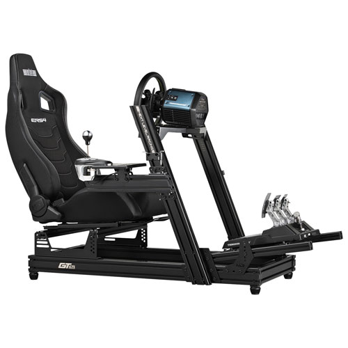 Next Level Racing ERS4 Elite Fabric/Mesh Reclining Racing Seat - Black