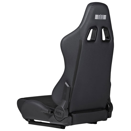 Next Level Racing ERS5 Elite PU Leather/Suede Reclining Racing Seat - Black
