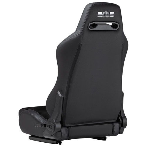 Next Level Racing ERS3 Elite PU Leather/Suede Reclining Racing Seat - Black