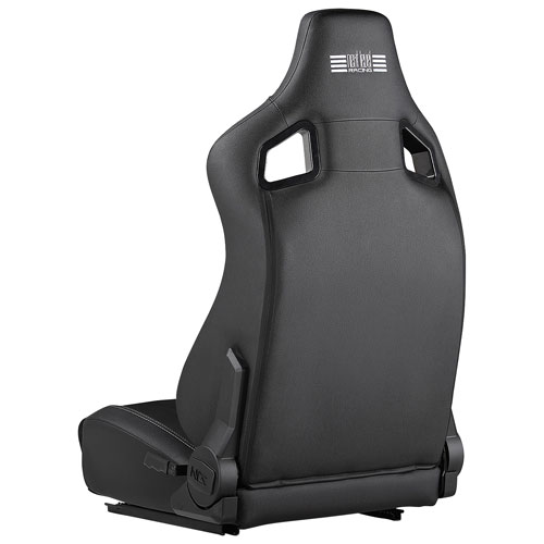 Next Level Racing ERS4 Elite PU Leather/Suede Reclining Racing Seat - Black
