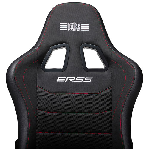 Next Level Racing ERS5 Elite Fabric/Mesh Reclining Racing Seat - Black