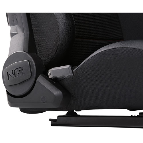 Next Level Racing ERS5 Elite Fabric/Mesh Reclining Racing Seat - Black