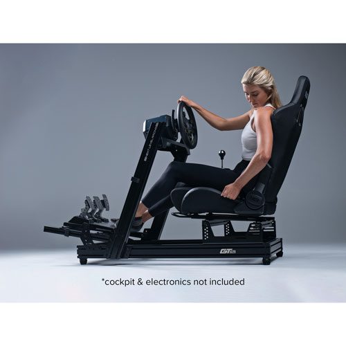 Next Level Racing ERS5 Elite Fabric/Mesh Reclining Racing Seat - Black