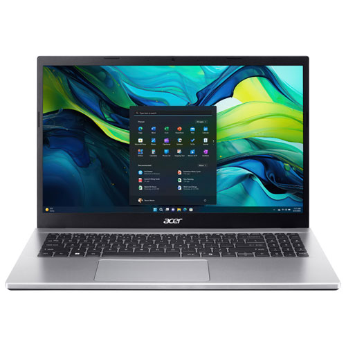 ACER Aspire 3 15.6" Laptop - Silver (AMD RyzenTM 5 7520U/512GB SSD/16GB RAM/Windows 11 Home)