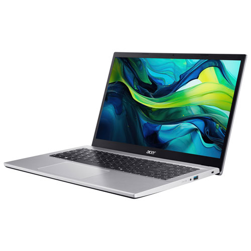 ACER Aspire 3 15.6" Laptop - Silver (AMD RyzenTM 5 7520U/512GB SSD/16GB RAM/Windows 11 Home)