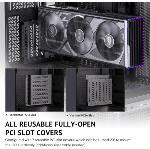 Antec C7 ARGB, RTX 40 GPU Support, 4 x 120mm ARGB PWM Fans Included