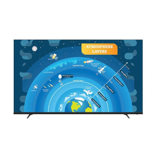 Sharp 75" 4K UHD Class Commercial TV Display - Black