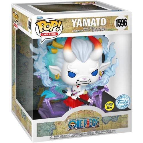 Funko Pop! ONE Piece: Yamato 6-inch Glow in The Dark #1596 [Exclusive] Vinyl Figure