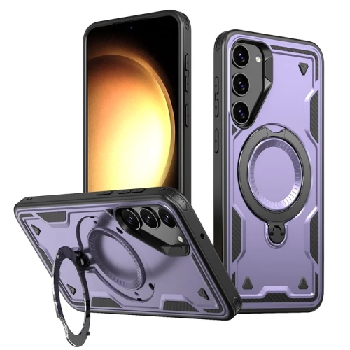 [CS] Étui antichoc avec support magnétique et anneau pour Samsung Galaxy A16 5G, violet