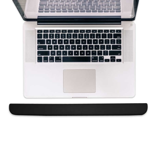 Nu-Tone Ultra slim Wrist Rest Pad, Anti-Slip, Adhesif, Black-(WS100 )