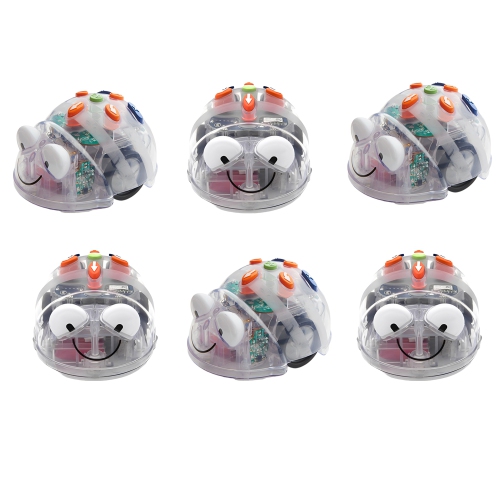 TTS  Blue-Bot Programmable Rechargeable Robot See & Say Version Starter Pack, Stem Educational Classroom Teaching Learning Coding Robotics - 6-PCs