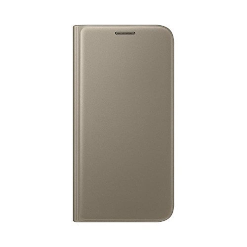 Samsung Galaxy S7 Flip Wallet Cover Case - Gold
