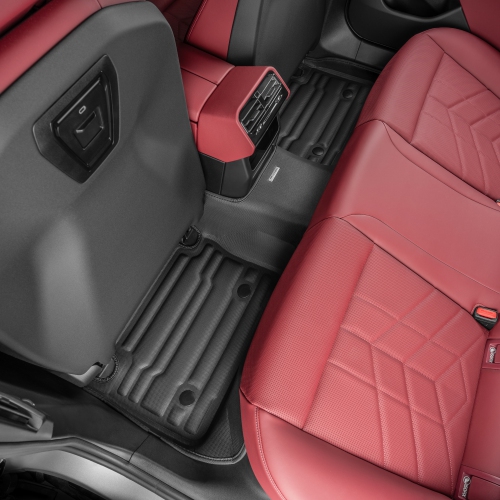 TuxMat - For BMW 5-Series PHEV 2024-2026 Models - Custom Car Mats - Maximum Coverage, All Weather, Laser Measured - This Full Set Includes 1st and