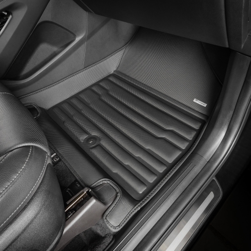 TuxMat - For Chevrolet Silverado EV 2024-2026 Models - Custom Car Mats - Maximum Coverage, All Weather, Laser Measured - This Full Set Includes 1st