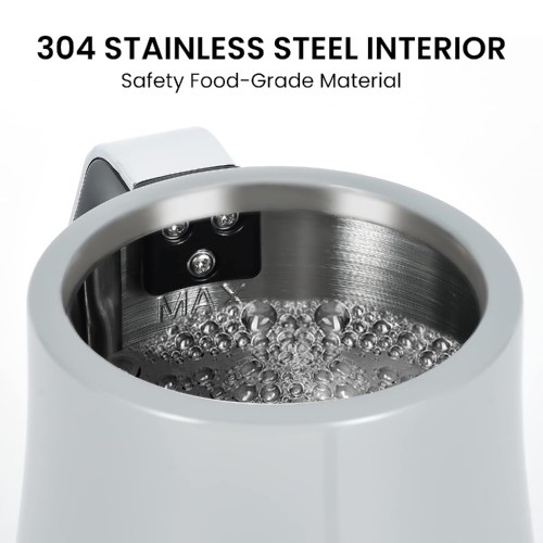 Gooseneck Electric Kettle, 1000W Stainless Steel Kettle with Auto Shut-Off, Boil-Dry Protection