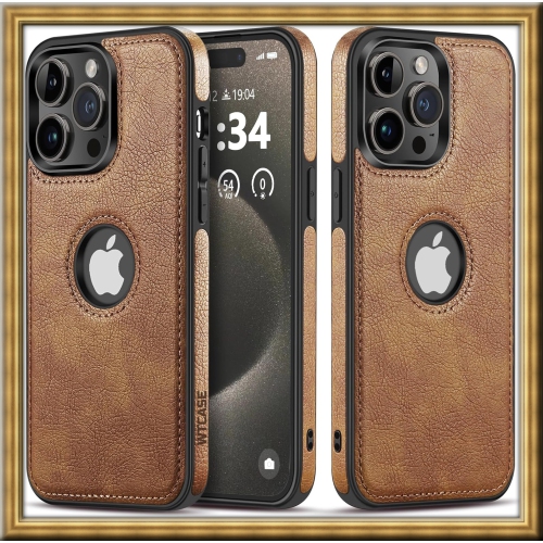 Image 1 of 9.. "BIG SALE" For iPhone 13 PRO, Leather Case, Thin Flexible Soft Grip Luxury PU Leather Cover Durable Anti-Scratch Full Phone Case