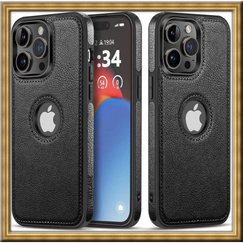 Image 1 de 8.. «&nbsp;GROS SOLDE&nbsp;» pour iPhone 13 PRO, étui en cuir, mince souple souple, étui de luxe en cuir PU durable antirayure