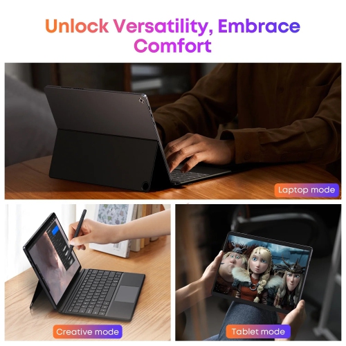 CHUWI Hi10 Max: 12.96-inch Windows 11 Tablet +Smart Docking Keyboard + HiPen H7 Stylus | Intel N150, 512GB SSD, 12GB RAM | 3K Touchscreen | WiFi 6,