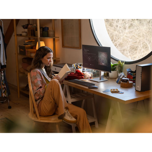 Ordinateur de bureau mince OmniDesk de HP - Noir - Exclusivité Best Buy