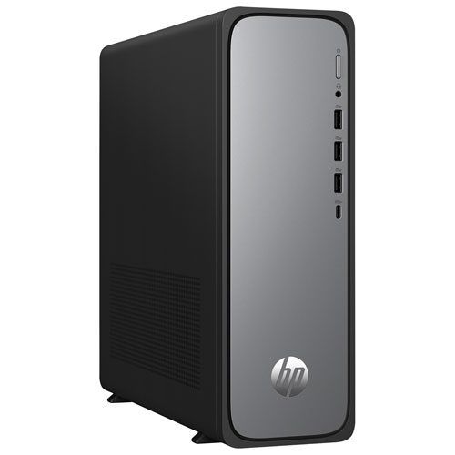 HP OmniDesk Slim Desktop PC - Black (Intel Core i5-14400/16GB RAM/1TB SSD/Windows 11) - Only at Best Buy