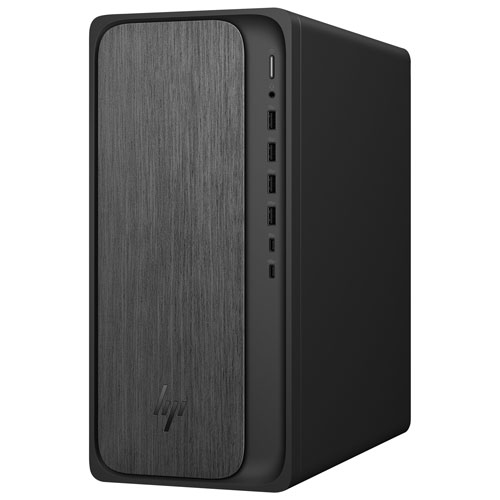 HP OmniDesk Desktop PC - Jack Black (AMD Ryzen 7 8700G/16GB RAM/1TB SSD) - Only at Best Buy
