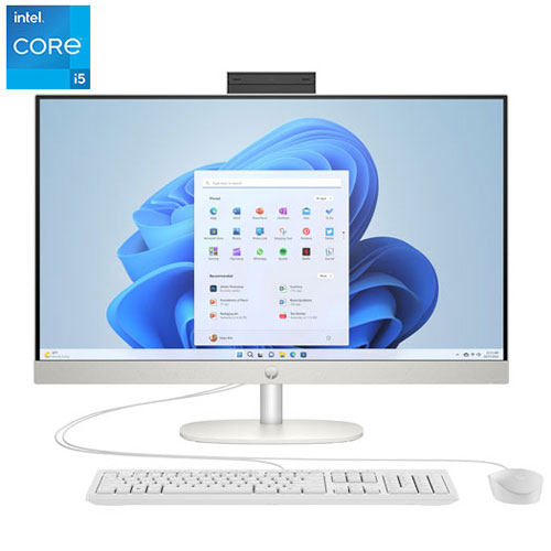 Image 1 de 4.. Ordinateur tout-en-un de 27 po de HP - Blanc - Exclusivité de Best Buy