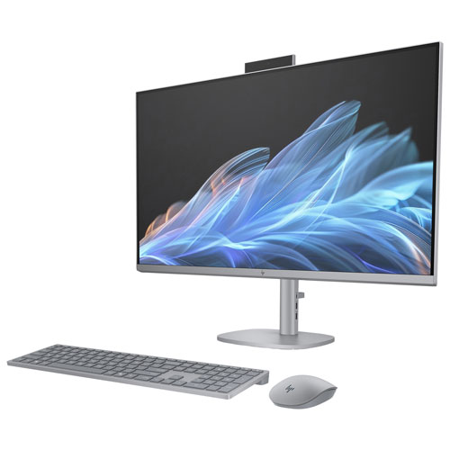 Ordinateur tout-en-un 32 po OmniStudio X de HP - Argenté météorite - Exclusivité Best Buy