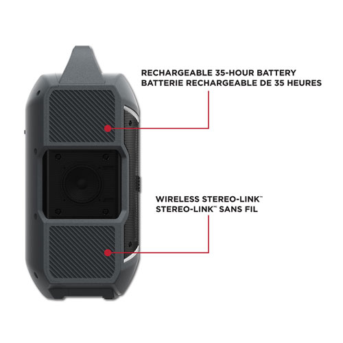 Système de karaoké Party Boom Plus d'Ion Audio avec microphone et radio